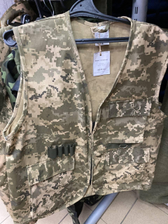 Жилет чоловічий спеціалізований ПІКСЕЛЬ р. 44-46, 48-50, 52-54, 56-58 - фото