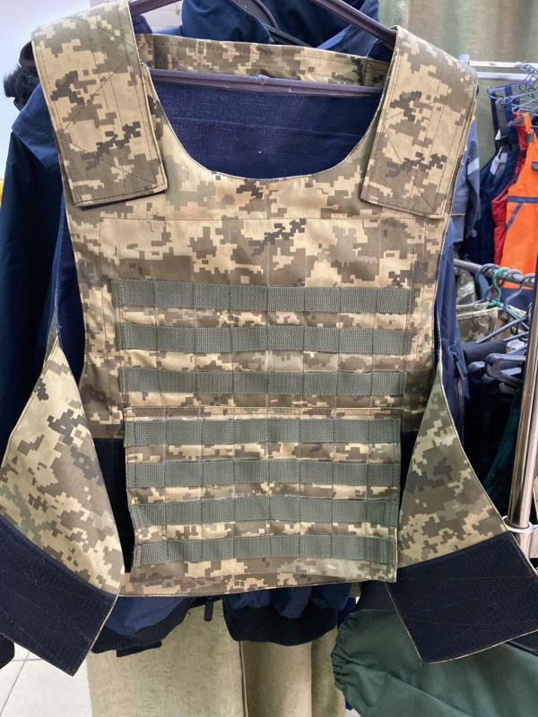 Жилет плитоноска ( без пластин) ПІКСЕЛЬ - фото №4