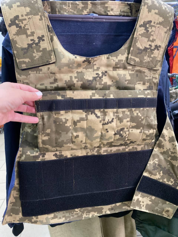 Жилет плитоноска ( без пластин) ПІКСЕЛЬ - фото №3