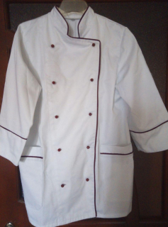 Куртка поварська двубортна чоловіча - фото