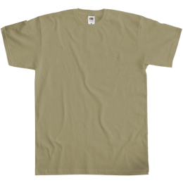 Футболка ХБ чоловіча "ВЕЛЕТЕНЬ", кол. ПІСОК (світла олива) р.3XL - фото