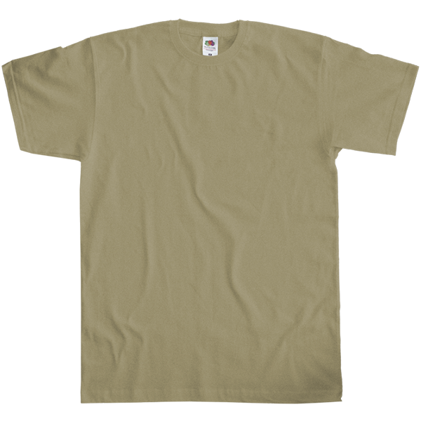 Футболка ХБ чоловіча "ВЕЛЕТЕНЬ", кол. ПІСОК (світла олива) р.3XL - фото