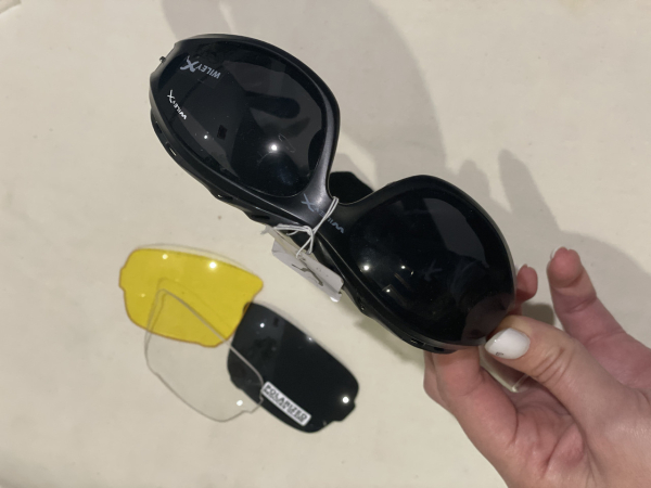 Окуляри для стрільби ESS з 3-ма змінними лінзами, Single Sword - фото №2