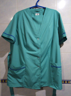 Костюм жіночий для чистих виробництв, БІРЮЗА р. 60-62(158-164) - фото