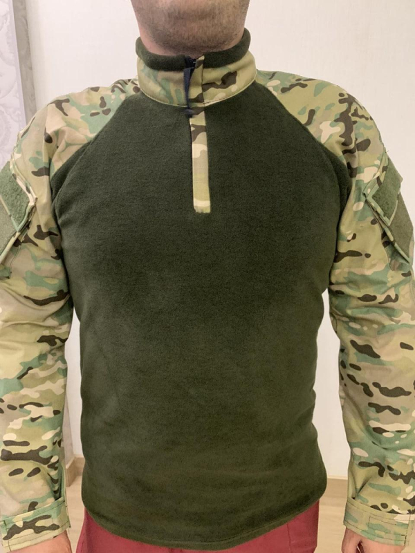 Кофта флісова тактична LEONIDAS р.2ХЛ - фото