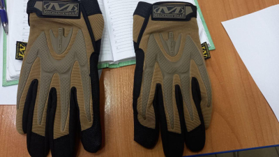 Рукавички ТАКТИЧНІ повнопалі MECHANIX WEAR КОЙОТ Single Sword р.Л - фото