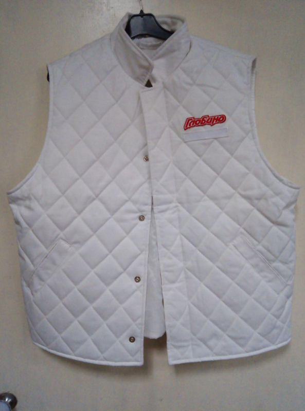 Костюм утеплений стьоганий  "ТРІЙКА" білий , р. 52-54 (170\176) - фото №2