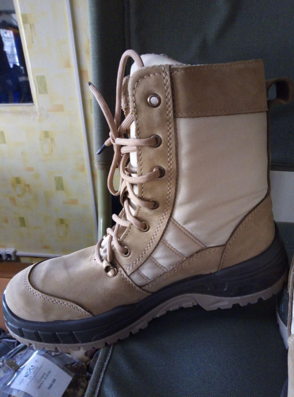 Берці ЗСУ демісезонні НУБУКУ БІЖ. р.42 - фото №2