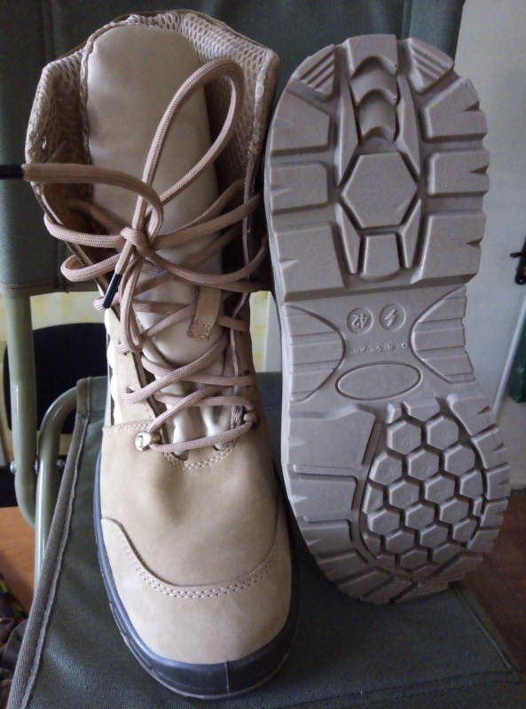 Берці ЗСУ демісезонні НУБУКУ БІЖ. р.42 - фото №3