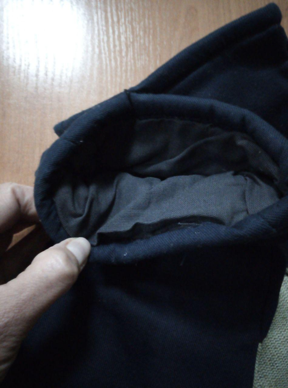 Рукавиці ВАТЯНІ з брезентовим надолонником - фото №2