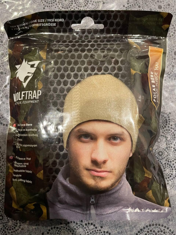 Шапка  тактична WOLFTRAP пісчана - фото №3