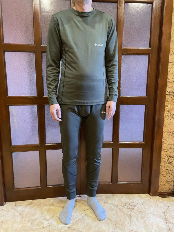 Термобілизна чоловіча зимова Columbia, ХАКІ, р.ХХL - фото №2