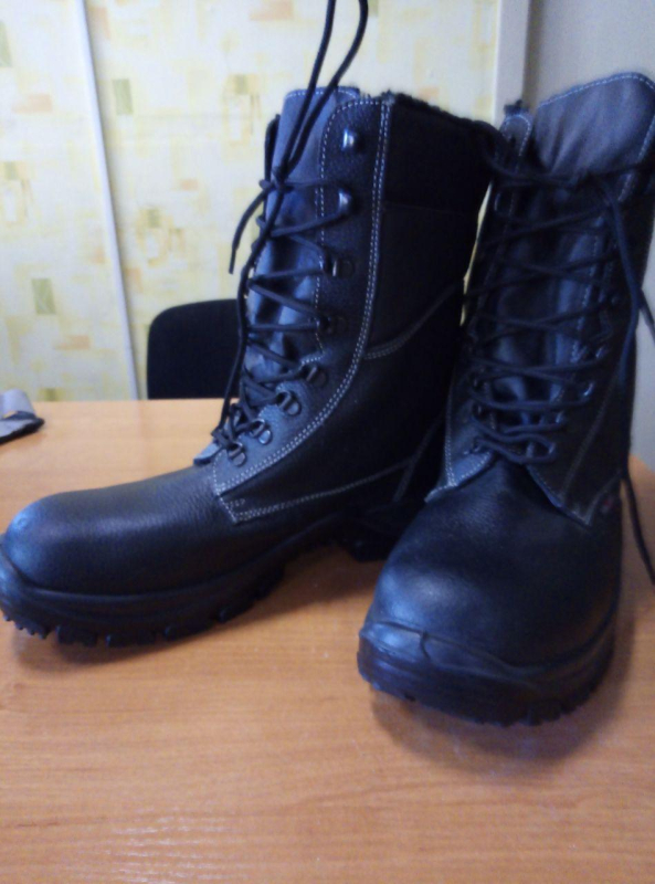 Черевики робочі утеплені з високими берцями на ПУ підошві, ТМ Seven р.47 - фото №2