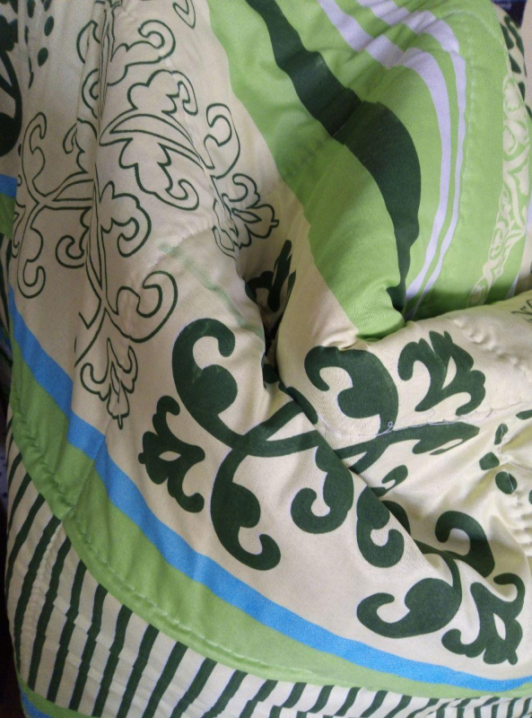 Ковдра на ватині одношарова р. 1.45 х 2.05 - фото