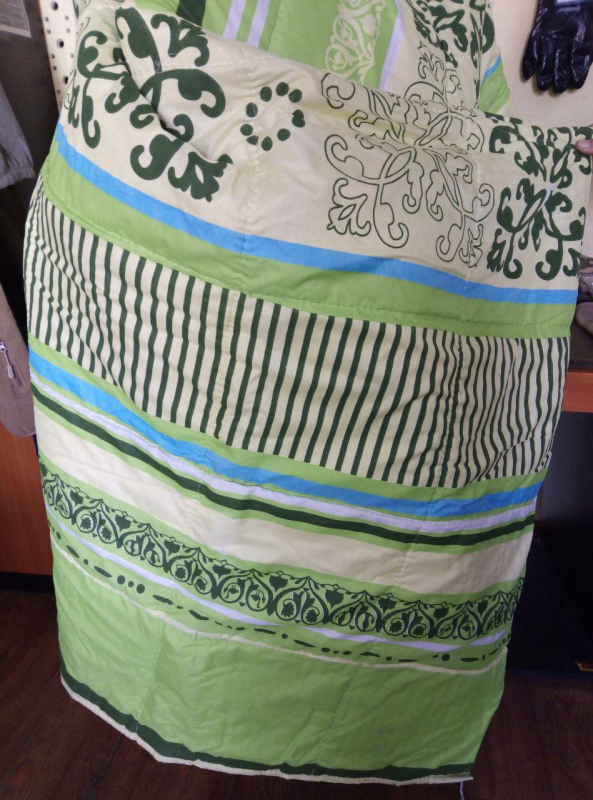 Ковдра на ватині одношарова р. 1.45 х 2.05 - фото №2