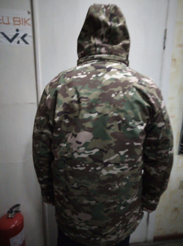 Куртка тактична з капюшоном   SOFTSHELL, МУЛЬТІКАМ  р. ХХЛ - фото №3