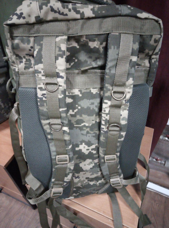 РЮКЗАК армійський  ПІКСЕЛЬ ММ-14  ,85 л - фото №4