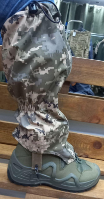 Тактичні бахіли-гамаші, захист від води, снігу, вітру. Р.40-42; 46-47 - фото