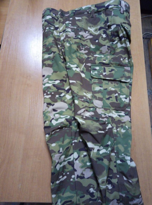 БРЮКИ ТАКТИЧЕСКИЕ УТЕПЛЕННЫЕ Wolf Softshell  МУЛЬТИКАМ ЗЕЛЕНО-КОРИЧНЕВЫЙ,р.М - фото №3