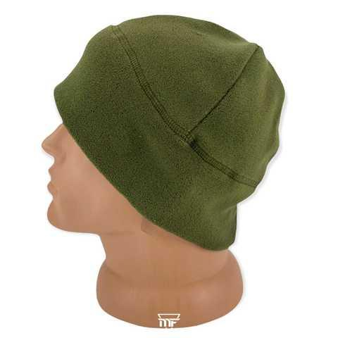 Шапка утеплена ( фліс) ОЛИВА, р. 54-58 - фото