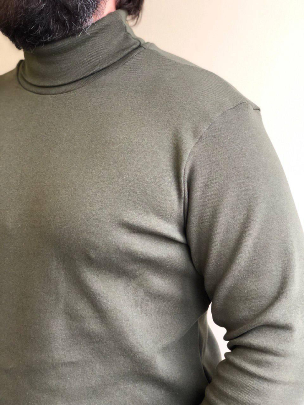 Білизна натільна утеплена з начосом, чорний р. S, M, L, XL - фото №2