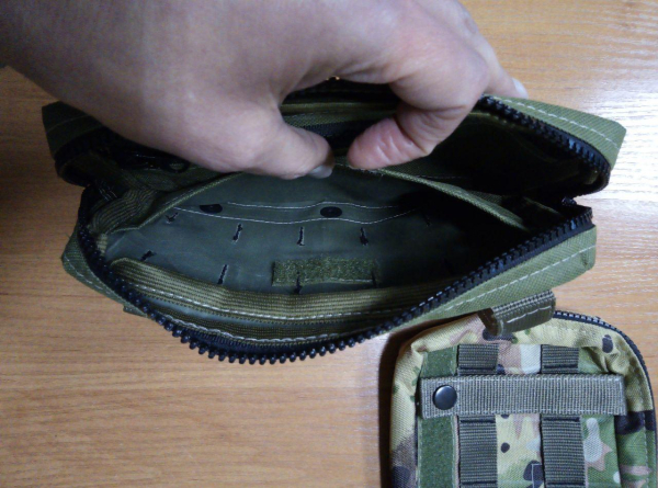 Підсумок утілітарний горизонтальний   кольори ОЛИВА,  МУЛЬТІКАМ - фото №4