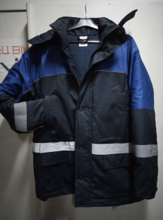Куртка робоча ЗИМОВА з СПС, тканина ВС, кол.СИНІЙ+ЕЛЕКТРИК, р.52-54(170\176) - фото