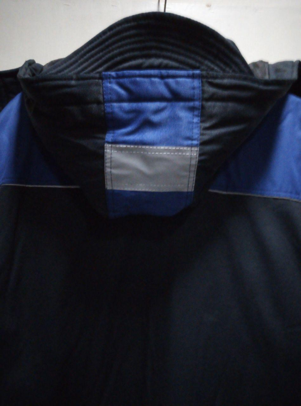 Куртка робоча ЗИМОВА з СПС, тканина ВС, кол.СИНІЙ+ЕЛЕКТРИК, р.52-54(170\176) - фото №4