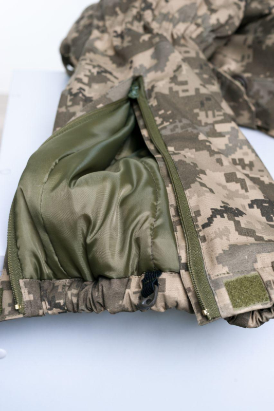 Штани зимові вітровологозахисні ЗСУ ПІКСЕЛЬ ММ-14 р.48/5, 50\6, 52\6, 58\6, 62\6, 66/6 - фото №5