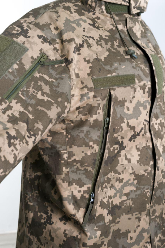 Костюм зимовий вітровологозахисний ВСУ (куртка + штани) ПіКСЕЛЬ ММ-14 р.52 (6) - фото №7