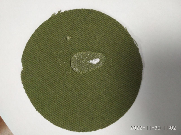 Брезент (канвас) ХАКІ ВСТ(водостійкий), 45бав/55пе, щільн.330 гм2, ш.150 - фото