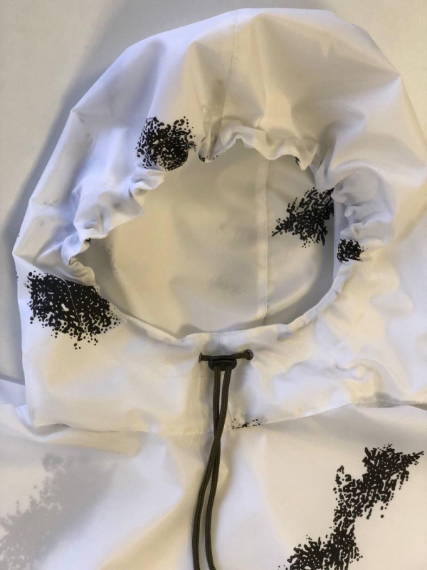 Плащ-пончо маскувальний ЗІМА - фото №3