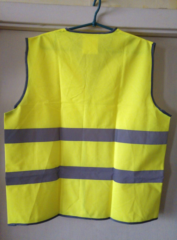 Жилет сигнальний світловідбивний колір  ЛИМОННИЙ  р.М,  Л - фото №2