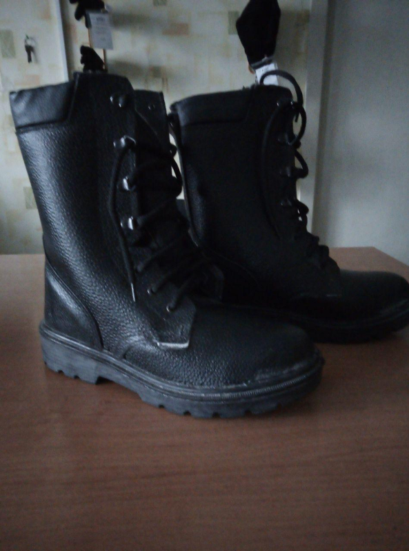 Черевики зимові з високими берцями на ПУ підошві, р.40 - фото