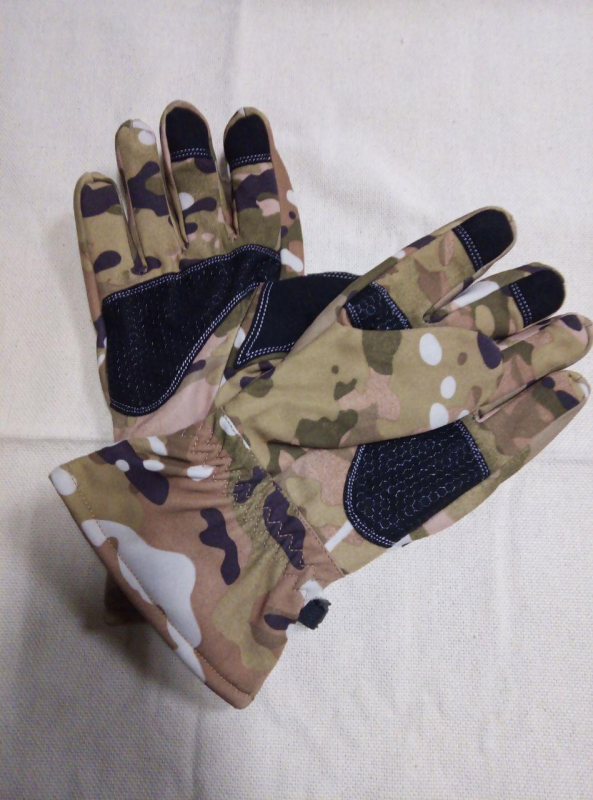 Рукавички тактичні зимові вологостійкі, МУЛЬТИКАМ, р.Л. - фото №2