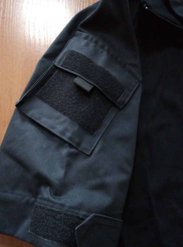 Сорочка ЧОРНА для поліції, з коротким рукавом, 52-54(170\176) - фото №3