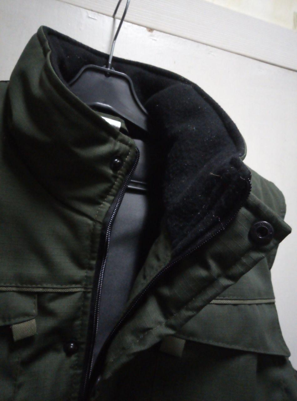 Жилет утеплений із 4 кишенями, РІП-СТОП ОЛІВА р.56-58(5/6) - фото №3