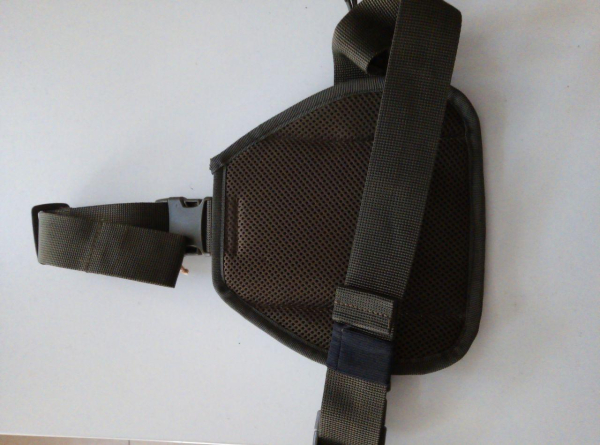 КОБУРА тактична НА СТЕГНО для ПМ з моллэ  ХАКІ, ЧОРНА - фото №3