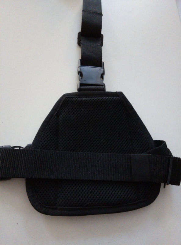 КОБУРА тактична НА СТЕГНО для ПМ з моллэ  ХАКІ, ЧОРНА - фото №4