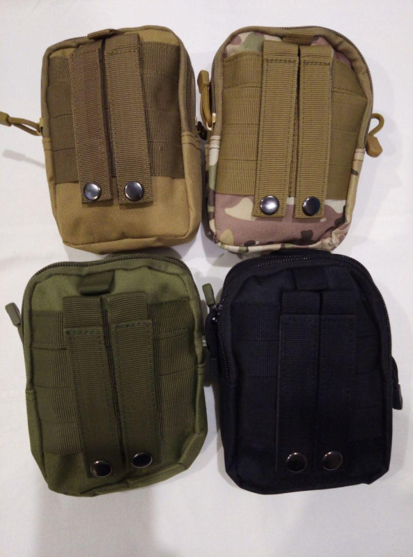 Сумка тактична поясна цв.Чорний, ОЛІВА, КОЙОТ,МУЛЬТИКАМ - фото №2