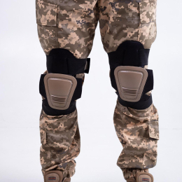 НАКОЛІННИКИ ТАКТИЧНІ з кріпленням - фото