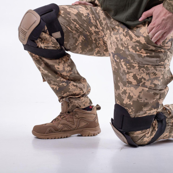 НАКОЛІННИКИ ТАКТИЧНІ з кріпленням - фото №3