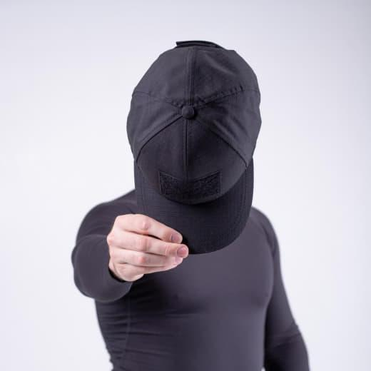 Бейсболка для поліції ЧОРНА - фото №2