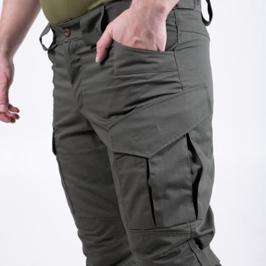 Куртка-штормівка тактична  РІП-СТОП , ОЛИВА   р.46,48,50,54 - фото №6