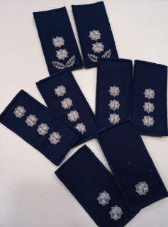 Шеврон на липучці ПОГОНИ ДСНС в асортименті - фото