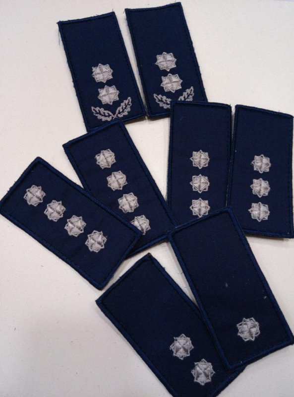 Шеврон на липучці ПОГОНИ ДСНС в асортименті - фото