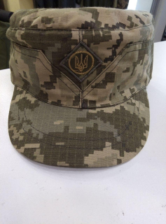 Кепка армійська уставна , піксель ММ14 р. 54 - фото