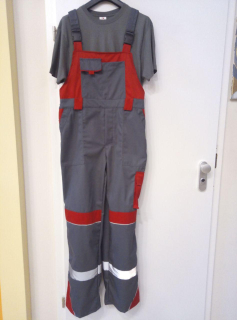Напівкомбінезон робочий комбінований із СОЛ р. 56-58,60-62 - фото