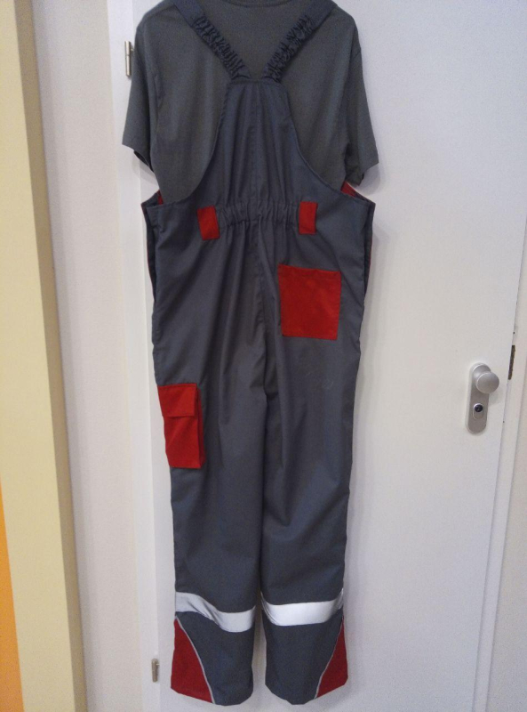 Напівкомбінезон робочий комбінований із СОЛ р. 56-58,60-62 - фото №2