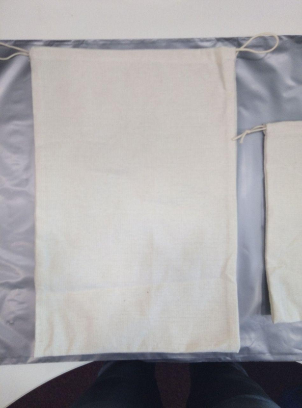 Двонитка СУРОВАНА сумішована 45хб/55пе ш.150, пл. 220 - фото №2